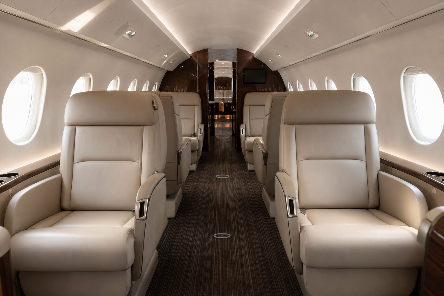 Matterport-style vehicle or aircraft cabin interior capture