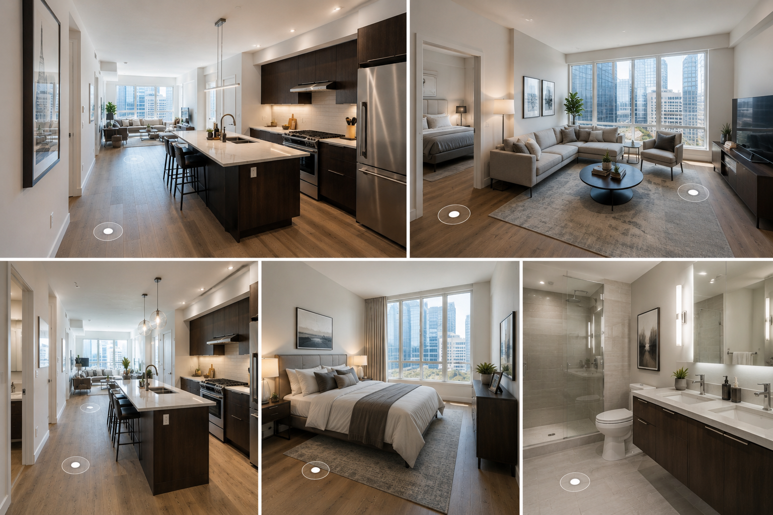 Condo living room walkthrough preview